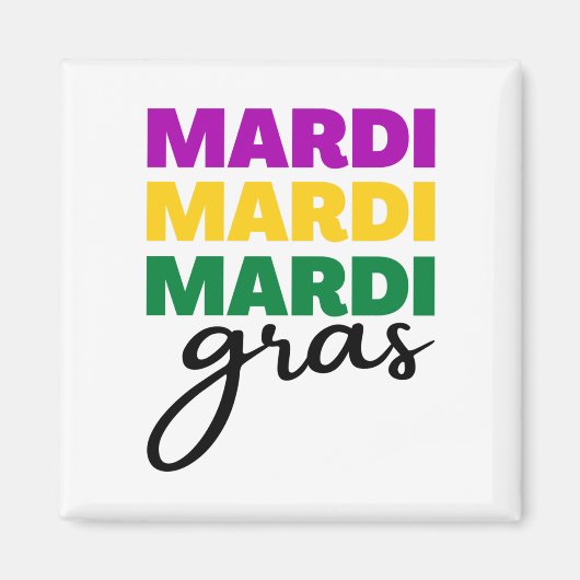Mardi Gras Magnet (Vorne)