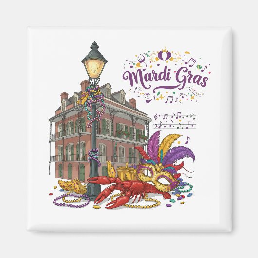 Mardi Gras Magnet (Vorne)