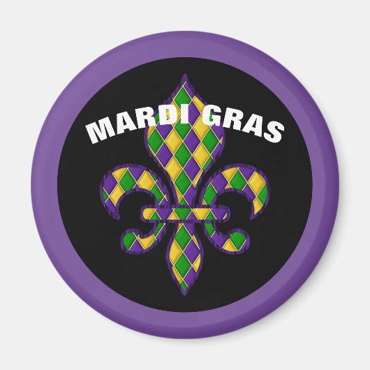Mardi Gras Magnet (Vorne)