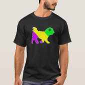 Mardi Gras Maltese Dog Funny Puppy Dog Lover T-Shirt (Vorderseite)