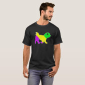 Mardi Gras Maltese Dog Funny Puppy Dog Lover T-Shirt (Vorne ganz)