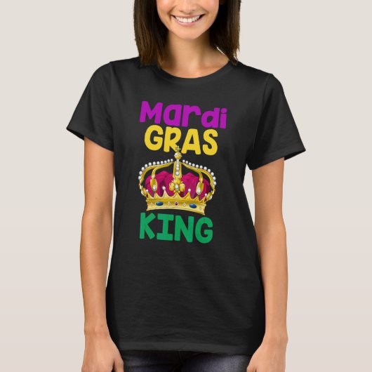 Mardi Gras Mardi Gras King T-Shirt (Vorderseite)