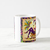 Mardi Gras Martini Woman Kaffeetasse (VorderseiteRechts)