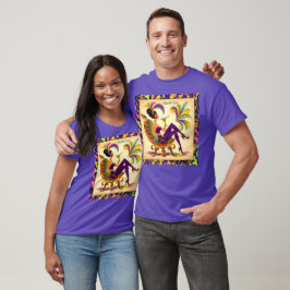 Mardi Gras Martini Woman T-Shirt