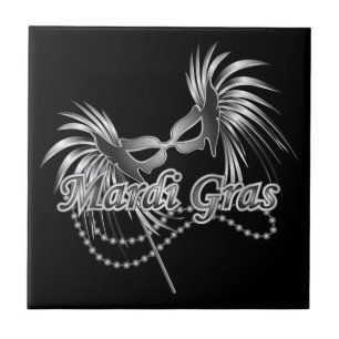 Mardi Gras Mask Fliese