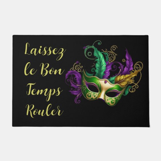 Mardi Gras Mask Fußmatte (Vorderseite)