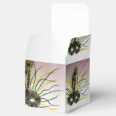 Mardi Gras Mask Gastgeschenk Custom Geschenkboxen Geschenkschachtel (Geöffnet)