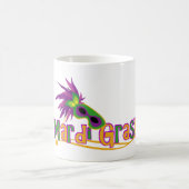 Mardi Gras Mask Kaffeetasse (Mittel)