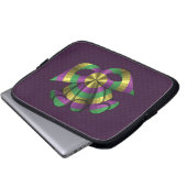 Mardi Gras Mask Laptop Case (Vorne Knopf)
