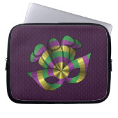Mardi Gras Mask Laptop Case (Vorderseite)