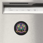 Mardi Gras Mask Magnet (In Situ (Geschirrspüler))