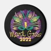 Mardi Gras Mask Magnet - 2022 (Vorne)