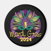 Mardi Gras Mask Magnet - 2024 (Vorne)