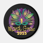 Mardi Gras Mask Magnet - 2025 (Vorne)