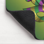 Mardi Gras Mask Mousepad (Ecke)