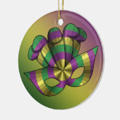 Mardi Gras Mask Ornament (Links)