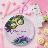 Mardi Gras Mask Pappteller (Party)