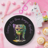 Mardi Gras Mask Pappteller (Party)