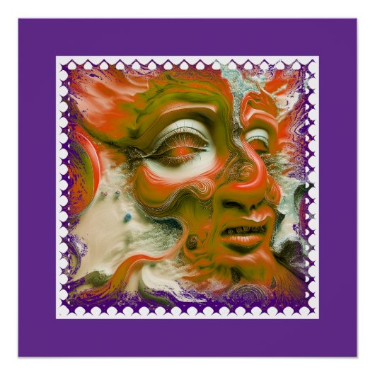 Mardi Gras Mask Poster (Vorderseite)