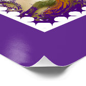 Mardi Gras Mask Poster (Ecke)