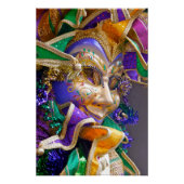 Mardi Gras Mask Poster (Vorderseite)