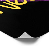 Mardi Gras Mask Poster - 2024 - New Orleans (Ecke)