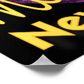 Mardi Gras Mask Poster - 2025 - New Orleans (Ecke)