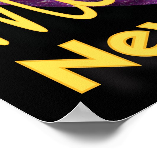 Mardi Gras Mask Poster - 2025 - New Orleans (Ecke)