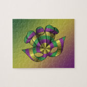 Mardi Gras Mask Puzzle (Horizontal)