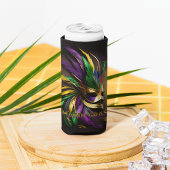 Mardi Gras Mask Selters Dosenkühler