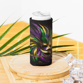 Mardi Gras Mask Selters Dosenkühler