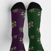 Mardi Gras Mask Socken (Oben)