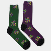 Mardi Gras Mask Socken (Rechts)
