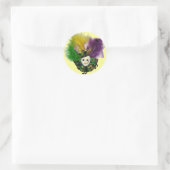 Mardi Gras Mask Sticker (Tasche)