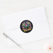 Mardi Gras Mask Sticker - 2024 - Biloxi, MS (Umschlag)