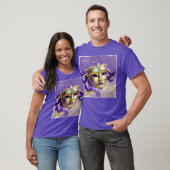 Mardi Gras Mask T - Shirt (Unisex)