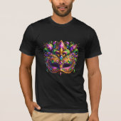 Mardi Gras Mask T-Shirt (Vorderseite)