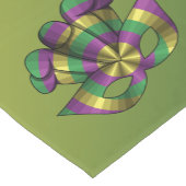 Mardi Gras Mask Table Runner Kurzer Tischläufer (Ecke)