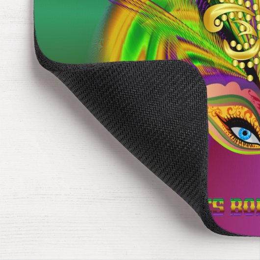Mardi-Gras-Mask-The-Queen-V-2 Mousepad (Ecke)
