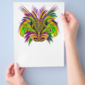 Mardi-Gras-Mask-The-Queen-V-3 Flyer (Hand)