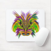 Mardi-Gras-Mask-The-Queen-V-3 Mousepad (Mit Mouse)