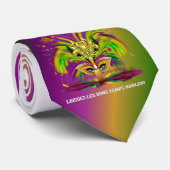 Mardi-Gras-Mask-The-Queen-V-4 Krawatte (Gerollt)
