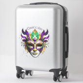 Mardi Gras Mask Thunder_Cove Aufkleber (Koffer)