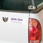 Mardi Gras Mask Thunder_Cove Autoaufkleber (Auf Lkw)