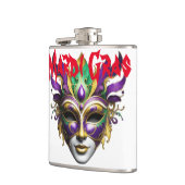Mardi Gras Mask Thunder_Cove Flachmann (Links)