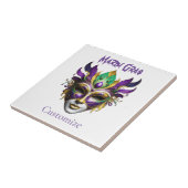 Mardi Gras Mask Thunder_Cove Fliese (Seite)
