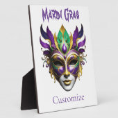 Mardi Gras Mask Thunder_Cove Fotoplatte (Seite)