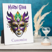 Mardi Gras Mask Thunder_Cove Fotoplatte (Seite)