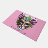 Mardi Gras Mask Thunder_Cove Fußmatte (Schrägansicht)