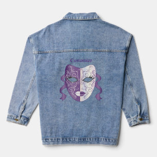 Mardi Gras Mask Thunder_Cove Jeansjacke